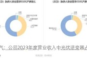 上能电气：公司2023年度营业收入中光伏逆变器占比为58.36%