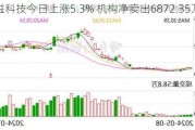 金溢科技今日上涨5.3% 机构净卖出6872.35万元