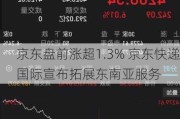 京东盘前涨超1.3% 京东快递国际宣布拓展东南亚服务