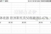 欧股集体收跌 欧洲斯托克50指数跌0.47%