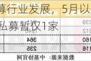 监管多措推动私募行业发展，5月以来注销164家，罚单34份，新登记私募暂仅1家