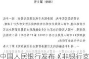 中国人民银行发布《非银行支付机构监督管理条例实施细则》