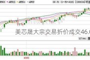 美芯晟大宗交易折价成交46.00万股