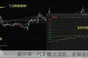 威尔高：PCB 概念活跃，多股连续上涨