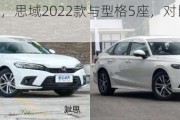 紧凑型车中，思域2022款与型格5座，对比有什么区别？