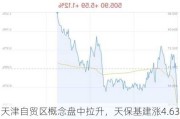 天津自贸区概念盘中拉升，天保基建涨4.63%