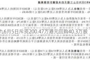 九毛九6月5日斥资200.47万港元回购40.3万股