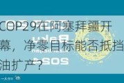 COP29在阿塞拜疆开幕，净零目标能否抵挡石油扩产？