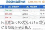 阿里影业(01060)6月21日发行2.26亿股新股份予受托人