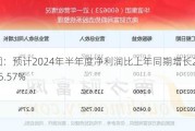 华谊集团：预计2024年半年度净利润比上年同期增长215.44%-305.57%