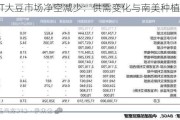 CBOT大豆市场净空减少：供需变化与南美种植扩张迹象