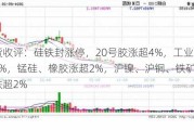 期货收评：硅铁封涨停，20号胶涨超4%，工业硅涨近4%，锰硅、橡胶涨超2%，沪镍、沪铜、铁矿、焦煤跌超2%