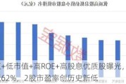 低估值+低市值+高ROE+高股息优质股曝光，平均分红率近62%，2股市盈率创历史新低