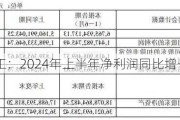 大连重工：2024年上半年净利润同比增长22.94%