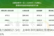 上海电力(600021.SH)：上半年净利润同比预增54.44%-83.76%