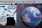 马斯克称星链能够在飞机上提供无缝连接