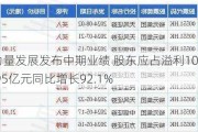 力量发展发布中期业绩 股东应占溢利10.95亿元同比增长92.1%