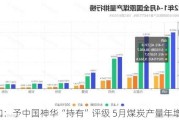 大和：予中国神华“持有”评级 5月煤炭产量年增2%