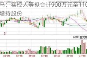 云中马：实控人等拟合计900万元至1100万元增持股份