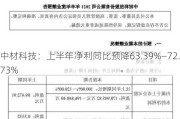 中材科技：上半年净利同比预降63.39%—72.73%