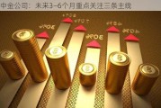 中金公司：未来3―6个月重点关注三条主线