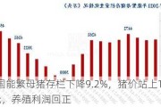 全国能繁母猪存栏下降9.2%，猪价站上16元，养殖利润回正