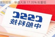 希教国际控股：早盘大涨 17.35% 拟重组