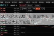 上证 50 与沪深 300：防御属性强，短期内大涨或大跌可能性低