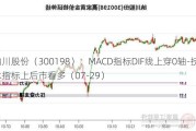 纳川股份（300198）：MACD指标DIF线上穿0轴-技术指标上后市看多（07-29）