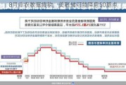 8月非农数据疲软，美联储可能降息50基点