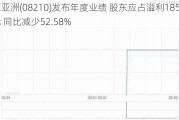 衍汇亚洲(08210)发布年度业绩 股东应占溢利185.5万港元 同比减少52.58%