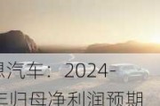 理想汽车：2024-26年归母净利润预期83/130/186亿元，交付量同比增长23.8%