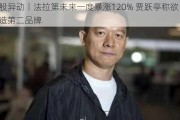 美股异动丨法拉第未来一度暴涨120% 贾跃亭称欲打造第二品牌