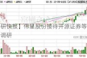 【调研快报】伟星股份接待开源证券等多家机构调研