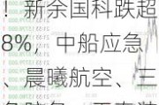 A股军工股下挫！新余国科跌超8%，中船应急、晨曦航空、三角防务、天秦装备跌超5%