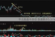 中北能盘中异动 急速跳水5.31%