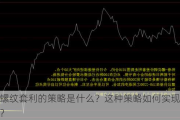 热卷螺纹套利的策略是什么？这种策略如何实现风险管理？