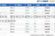 新晨科技：股东杨汉杰减持公司股份约8.74万股 减持计划实施完毕