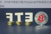 观点：ETHETF获批可能为SolanaETF和商品分类奠定基础