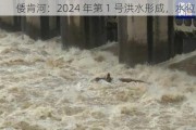 倭肯河：2024 年第 1 号洪水形成，水位上涨