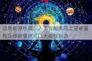 远景能源张雷：人工智能本质上是能量 有足够能量就可以大规模制造