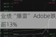 业绩“爆雷” Adobe跌超13%