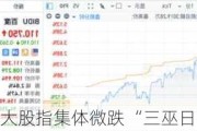 盘前：美股三大股指集体微跌 “三巫日”即将来袭