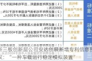 新三板创新层公司安达创展新增专利信息授权：“一种车载运行稳定模拟装置”