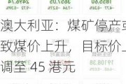 澳大利亚：煤矿停产或致煤价上升，目标价上调至 45 港元