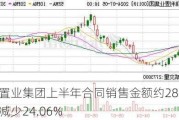 保利置业集团上半年合同销售金额约284亿元 同比减少24.06%