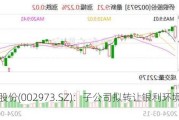 侨银股份(002973.SZ)：子公司拟转让银利环境49%股权