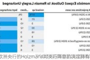 欧洲央行的Holzmann对央行降息的决定持有异见