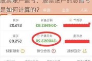 股票账户盈亏：股票账户的总盈亏是如何计算的？