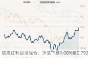 信澳红利回报混合：净值下跌1.00%至0.7930元，近1个月收益率为-5.03%